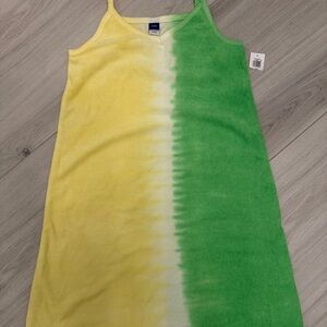 Old Navy Kids Swim Coverup - Yellow and Green